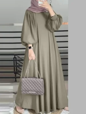 فساتين محجبات موضة