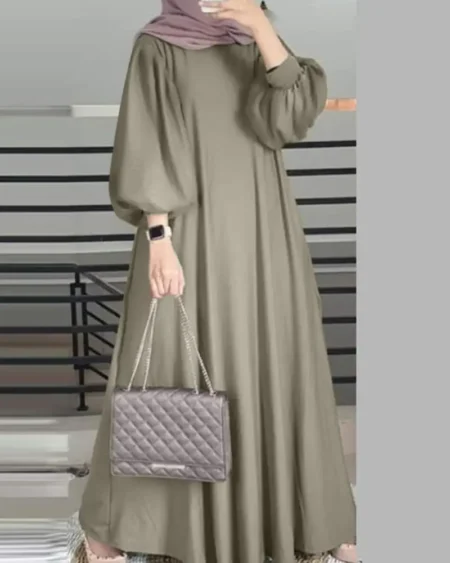 فساتين محجبات موضة