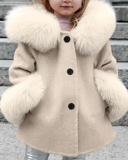 سواء كنتِ تبحثين عن جاكيت بناتي سميك للأيام الباردة، أو قطعة فاخرة للمشاوير والنزهات، فستجدين في هذا المعطف الخيار الأمثل. ✅ مناسب للارتداء الخارجي اليومي ✅ يمنح حماية مثالية من البرد والرياح ✅ بتفاصيل ناعمة وتصميم عصري يناسب جميع الأعمار