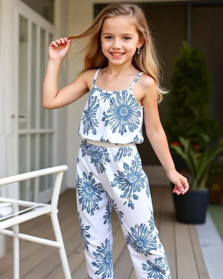 تصميم كاجوال مريح وخفيف – طقم أطفال صيفي يناسب النزهات، المسابقات، وكل لحظة ممتعة تحت الشمس من زيلينا ستور