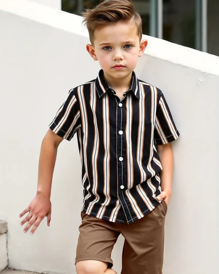 خيارات متعددة للإطلالة الصيفية المثالية – طقم أولادي صيفي يناسب الحركة والأنشطة اليومية من زيلينا ستور