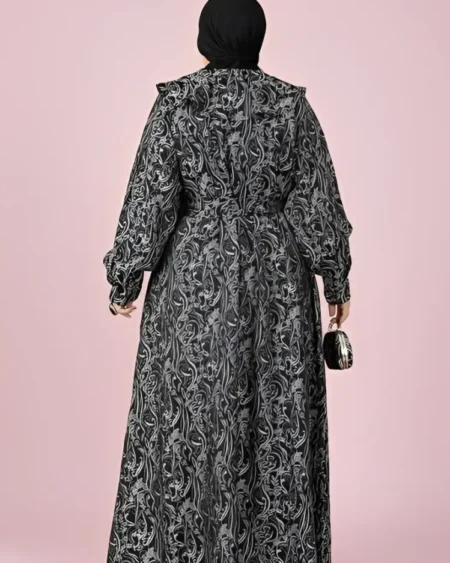 تشكيلة عبايات زيلينا الحصرية - موديل جاكار كلوش