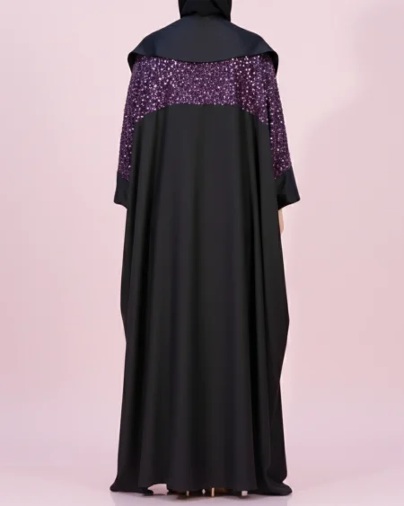 ملمس قماش ستان الترامودا الناعم لعباية نسائية