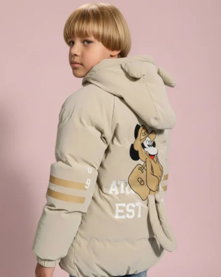 جاكيت أولادي شتوي من الخلف