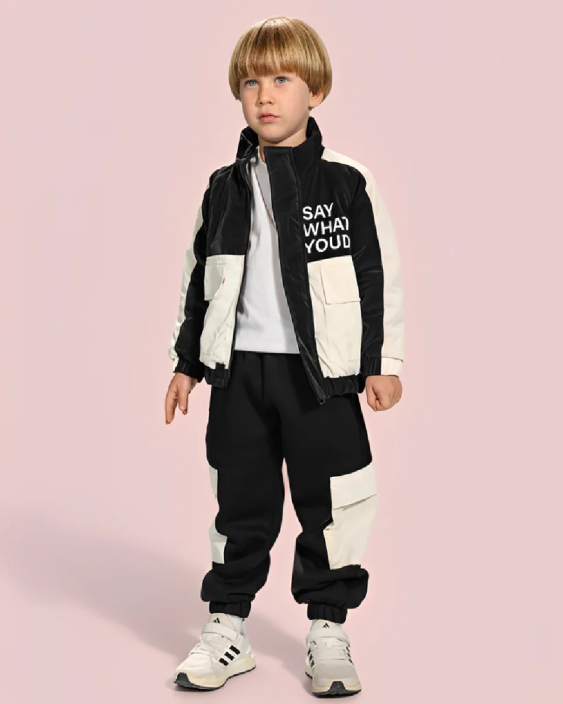 طقم جاكيت ووتر بروف ولادي جاكيت وشروال