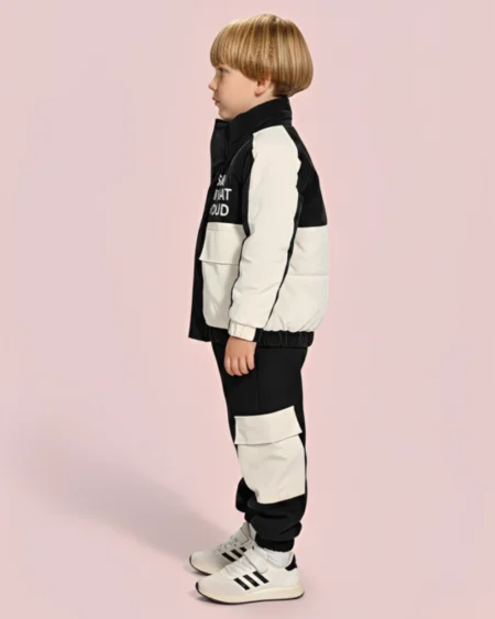 طقم خروج شتوي للأطفال كامل