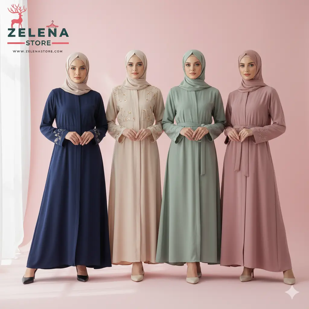 اكتشفي الآن تشكيلة عبايات كاجوال الجديدة والحصرية لدى ZELENA STORE، بتصاميم أنيقة وأقمشة مريحة، مصممة خصيصًا لكِ لتواكبي الموضة بثقة واحتشام.