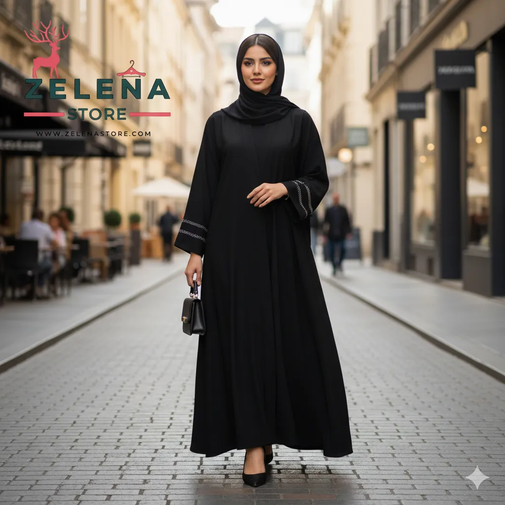 اختيار عبايات سوداء فخمة هو استثمار ذكي في إطلالتك، لأنها تمنحك حضورًا لا مثيل له وتظهر أناقتك في كل مناسبة. توفّر لكِ العبايات السوداء الفخمة تشكيلة واسعة من التصاميم الحديثة التي تليق بك وبأسلوبك الخاص.
