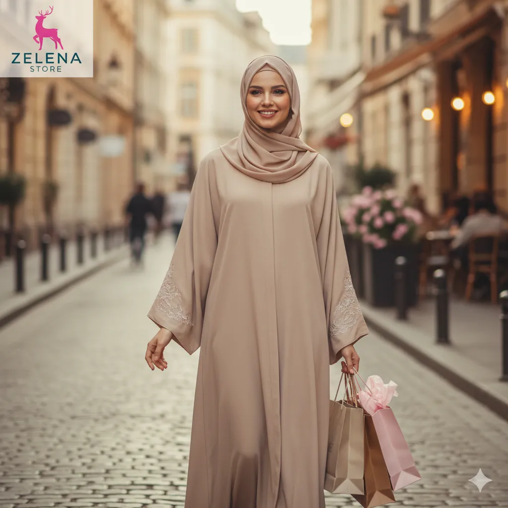 أنواع عبايات خروج مصرية عبايات خروج قطنية تصاميم القطن تعتبر الأكثر شيوعًا لصيف مصر الدافئ، فهي خفيفة وعملية.