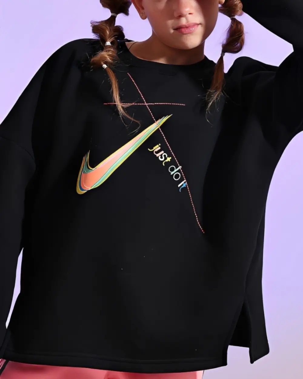 طقم ترنج بناتي شتوي خروج ميلتون قطن الأصلي أناقة لا تقاوم 👕 2 خياطة عالية الجودة وتفاصيل متينة لترنج زيلينا الشتوي.