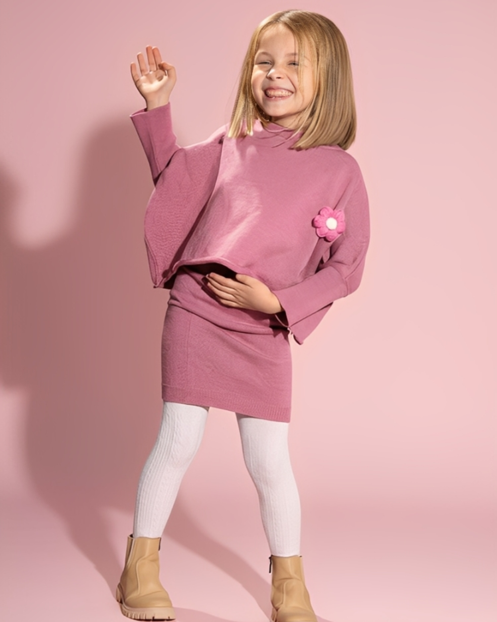 ملابس صوف ناعمة للأطفال لا تسبب الحساسية.