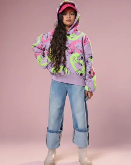 سويت شيرت شتوي واسع ستايل باجي