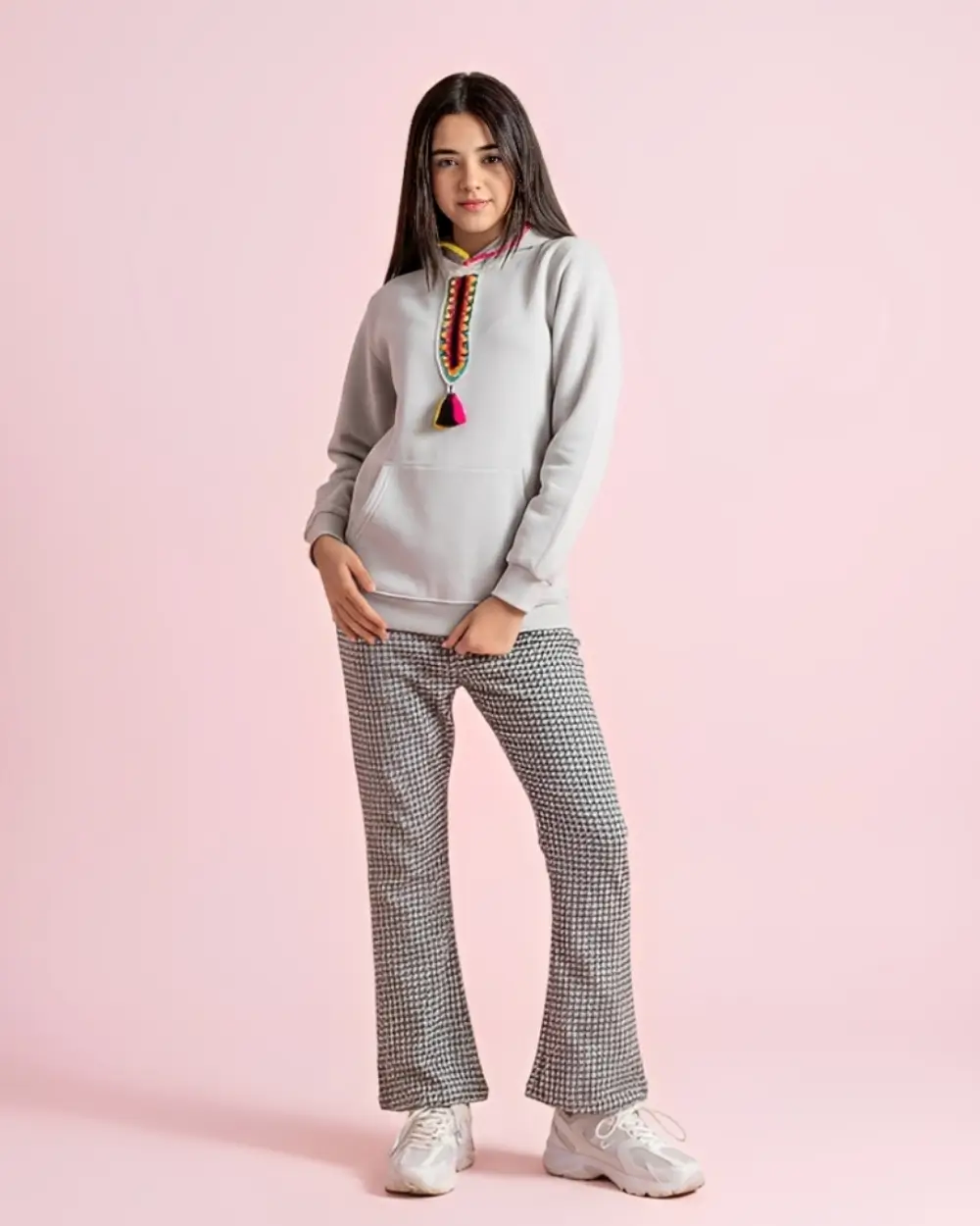 طقم ترنج بناتي شتوي خروج ميلتون قطن الأصلي أناقة لا تقاوم 👕 6 خياطة عالية الجودة وتفاصيل متينة